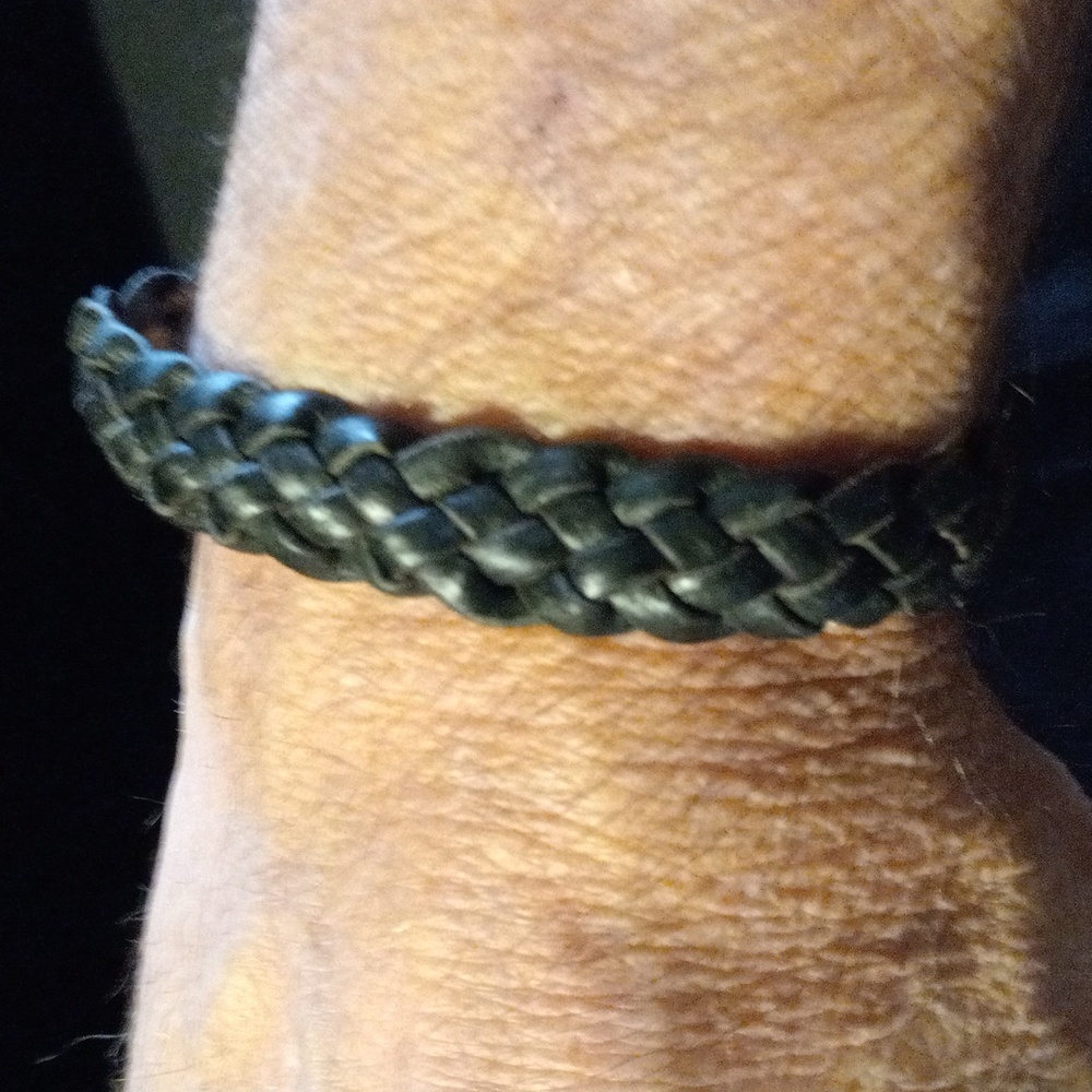 Mens leather bracelets